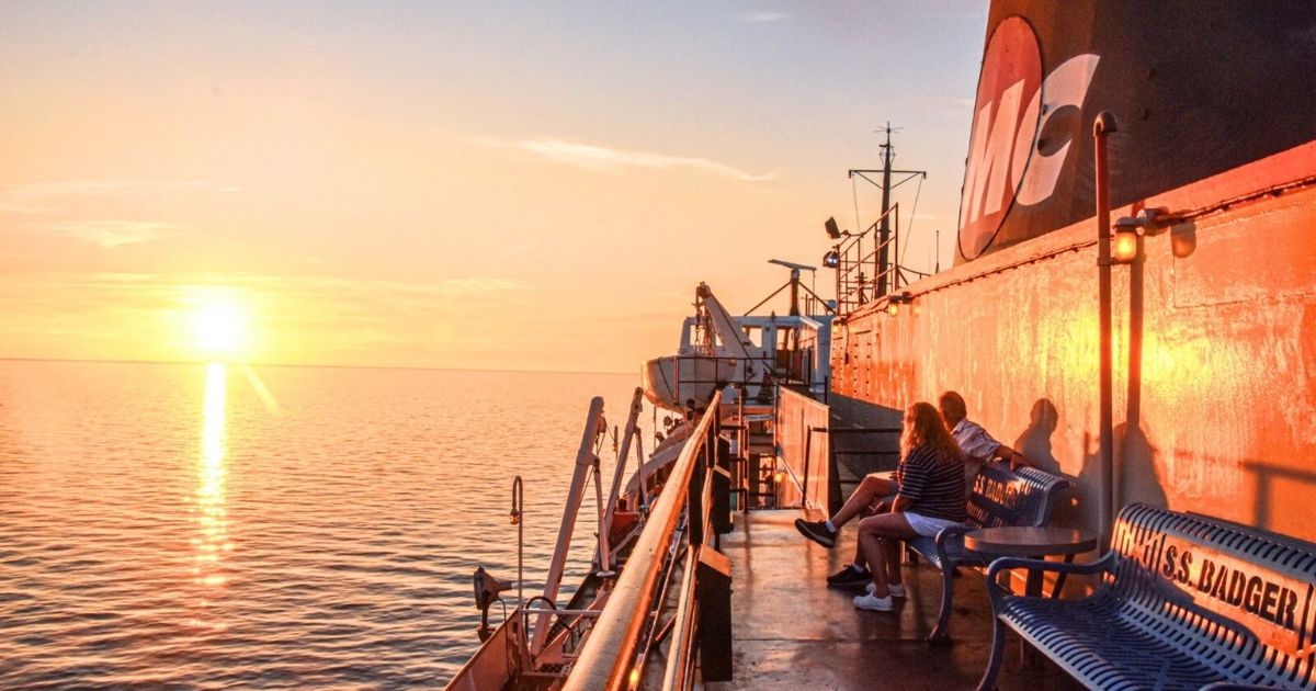 S.S. Badger Lake Michigan ferry