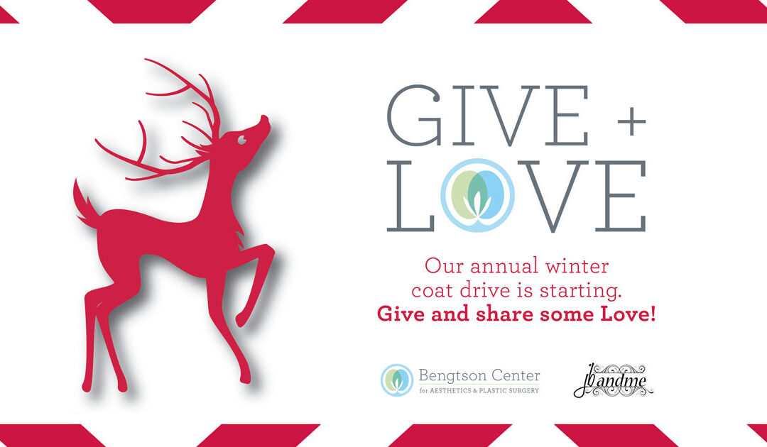 Bengtson Center, jb and me Host Give+Love Coat Drive