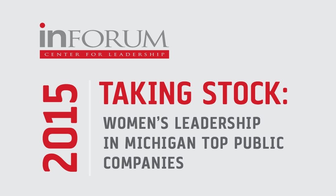 2015 Michigan Women’s Leadership Report