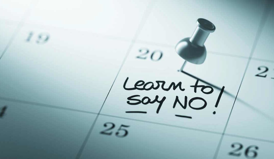 How to Say NO