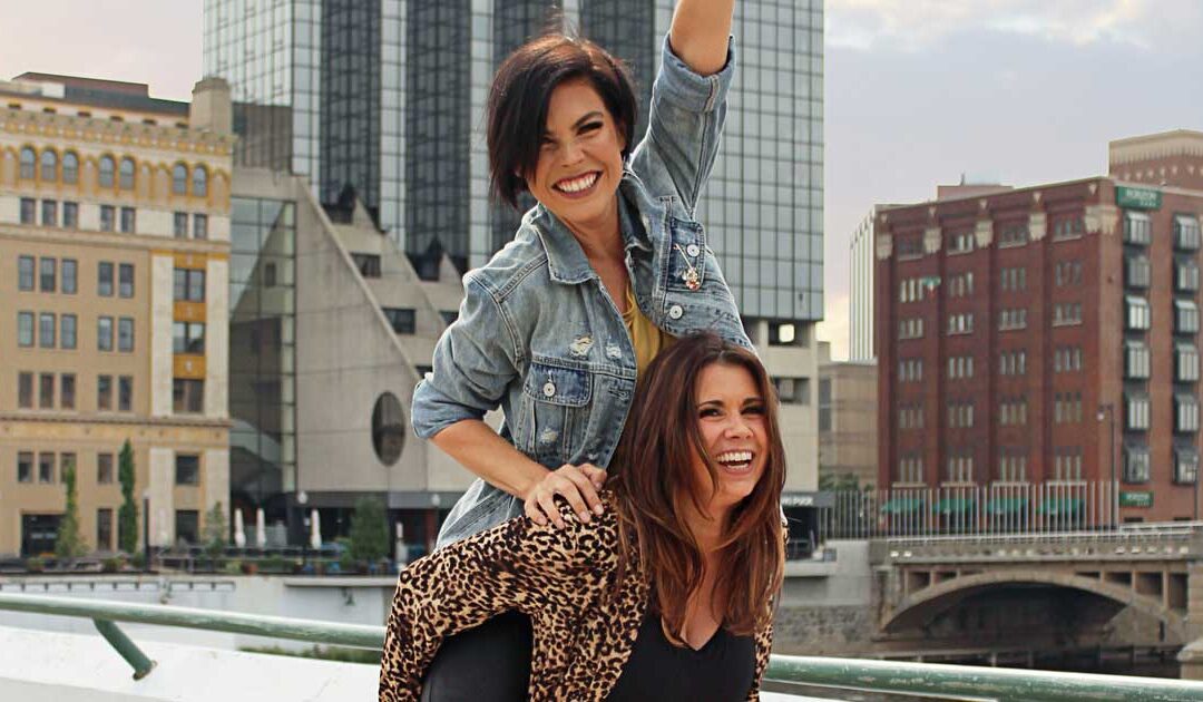 Two Women in the Morning!