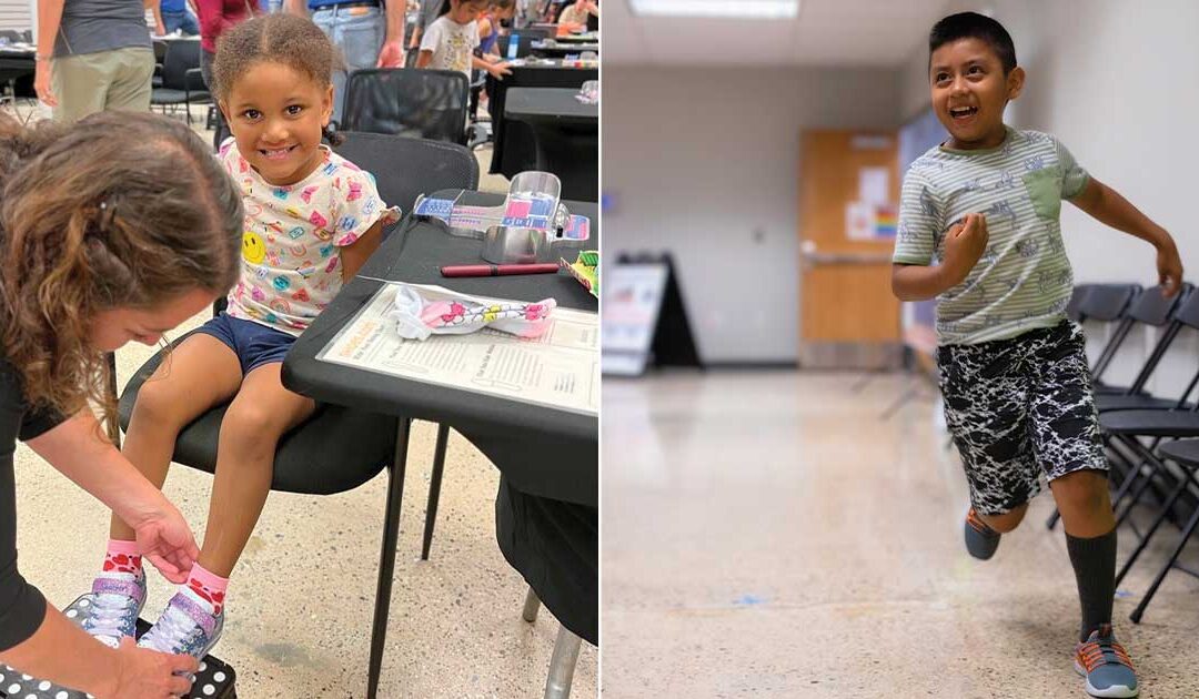 Annual SHOES Event Offering Free Athletic Shoes to Local Kids in Kent County