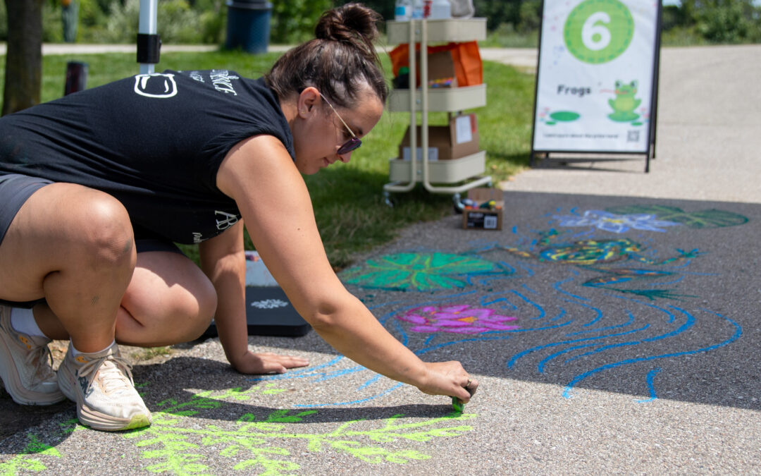 Chalk the Walk Returns to Windmill Island Gardens!