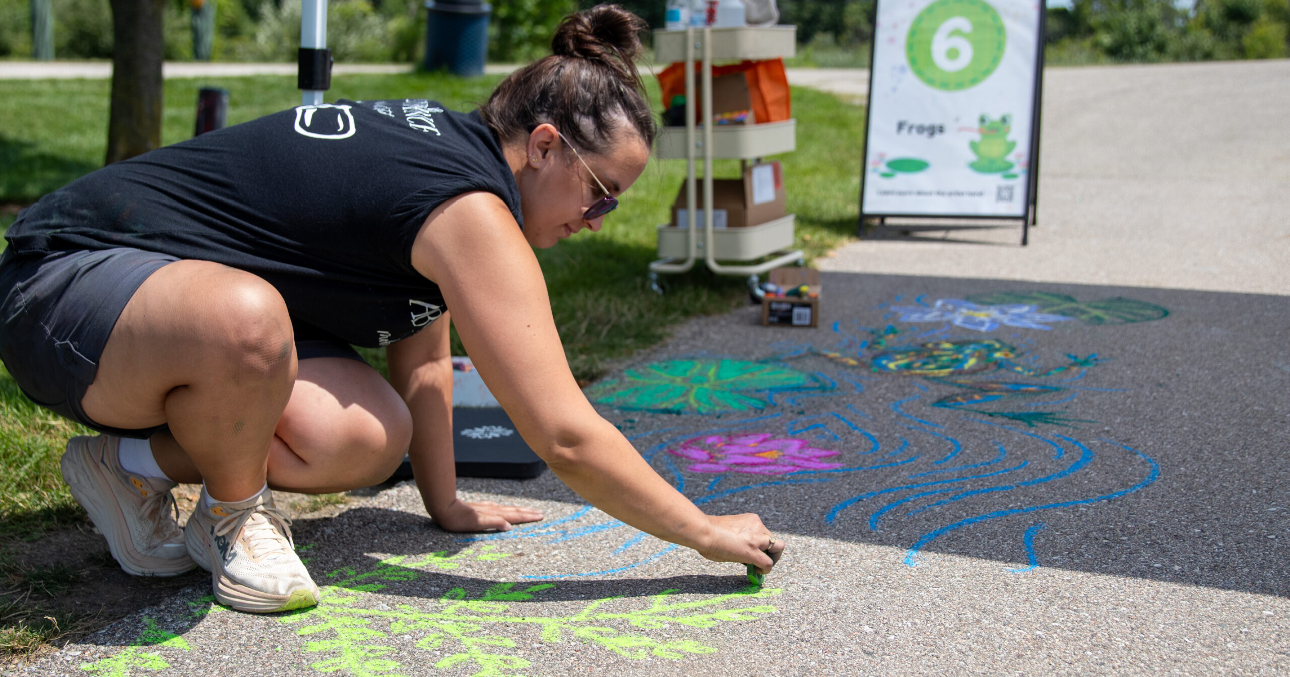 Chalk the Walk Windmill Island Gardens