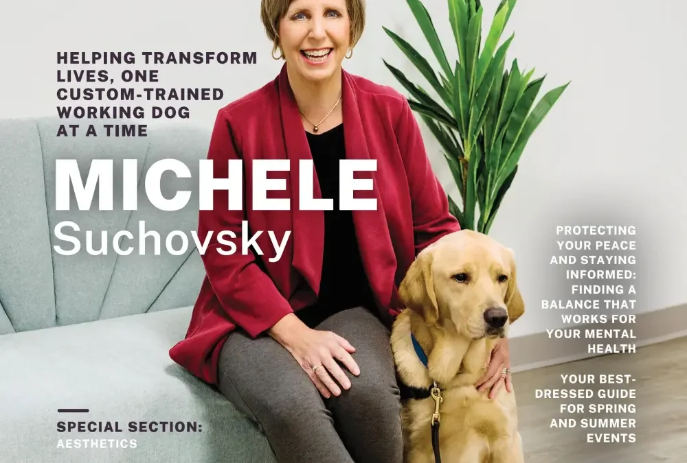 Michele Suchovsky of PAWS With A Cause