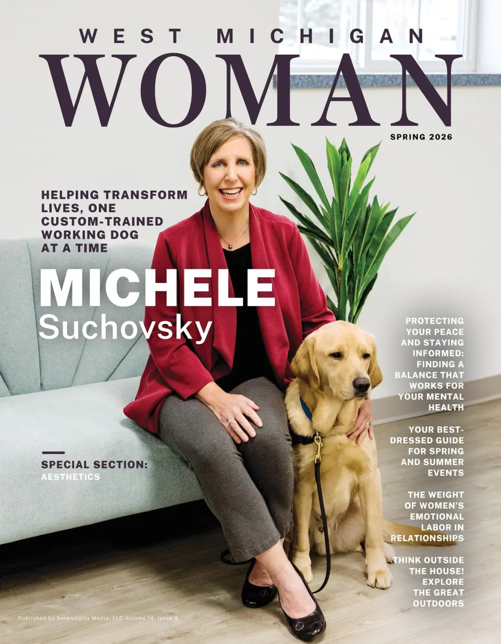 Michele Suchovsky of PAWS With A Cause